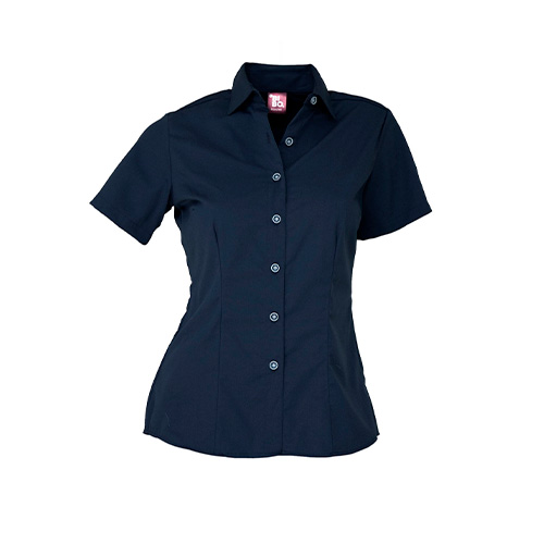 CAMISA BBO GABARDINA DAMA MANGA CORTA - Vista 4